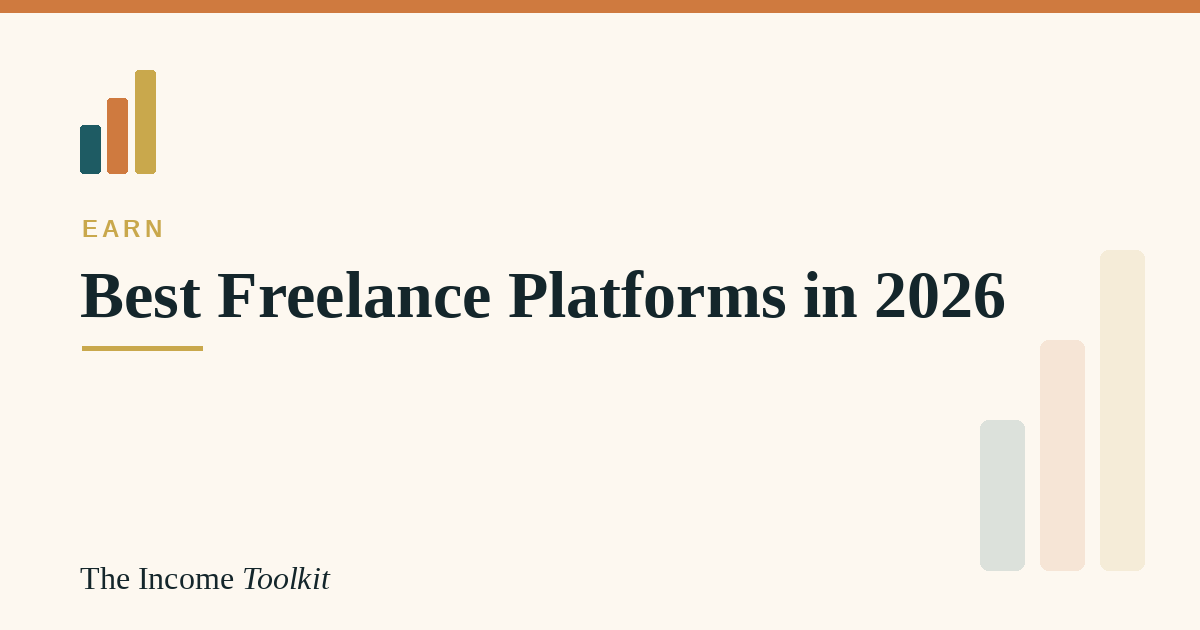 Best freelance platforms in 2026 compared - The Income Toolkit