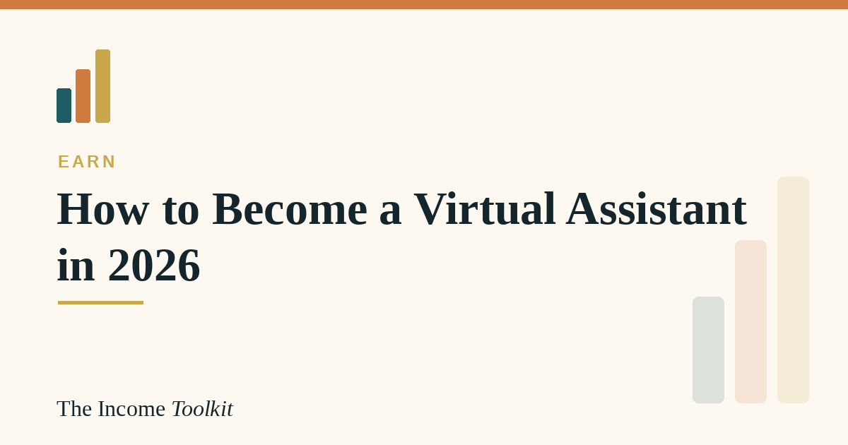 How to become a virtual assistant in 2026 - The Income Toolkit