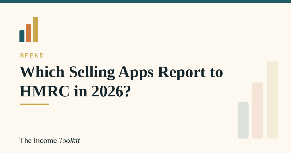 Which selling apps report to HMRC in 2026 - The Income Toolkit